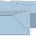 DailyPaperie Professional Pastel Envelopes – 24 lb Bond Heavyweight Paper, Laser & Inkjet Friendly, Bulk Pack of 600 for Corporate Mailing & Invitations
