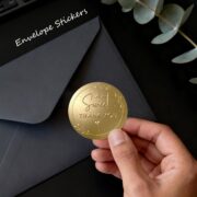 DailyPaperie Premium Embossed Gold/Silver Foil "A Sweet Thank You" Labels – 1.57" Raised Lettering, Boutique Reflective Finish, 750 Pcs Elegant Stickers for Luxury Business Packaging & Special Events - Image 6