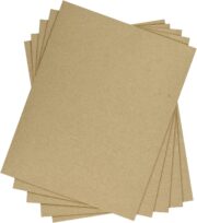 DailyPaperie 30Pt Heavy-Duty Kraft Chipboard Sheets, Acid-Free Archival Quality for Scrapbooking, Packaging & Professional Backing
