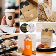 DailyPaperie Signature "Thank You" Business Stickers –  1/1.5 -Inch Gold Foil Elegant Labels, Waterproof & Scratch-Resistant for Professional Packaging - Image 5